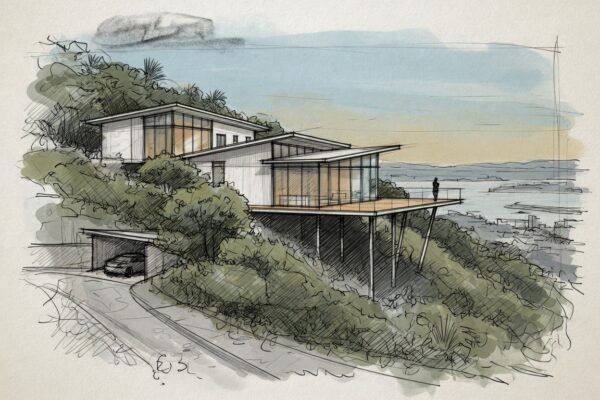 Building on a Sloping Section in Auckland: An Architectural Design Guide