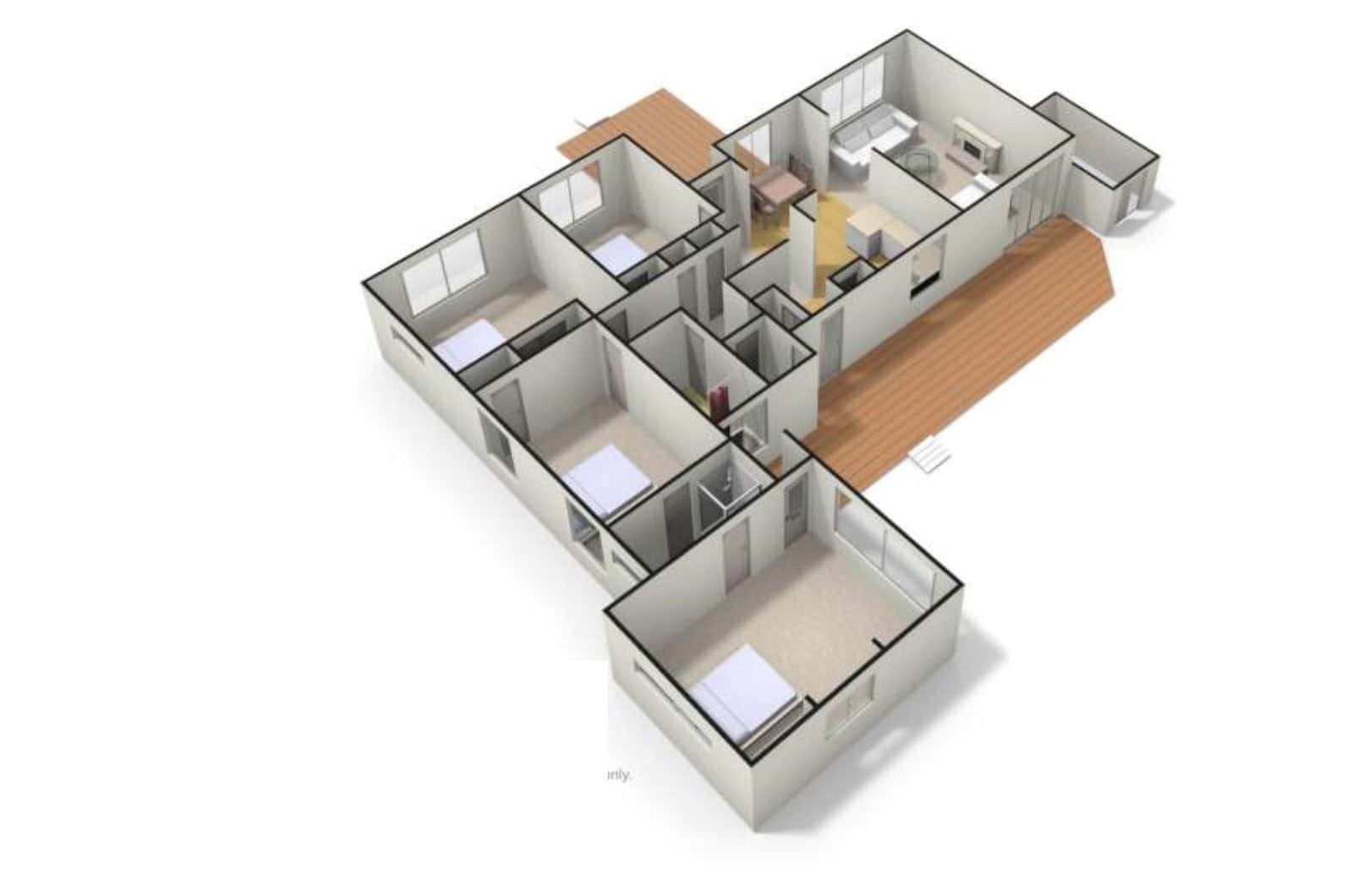 Existing house plan — Mt Roskill Extension, Mt Roskill