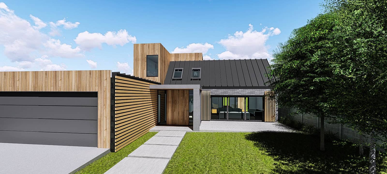 Proposed House Front — Pakuranga Extension, Pakuranga
