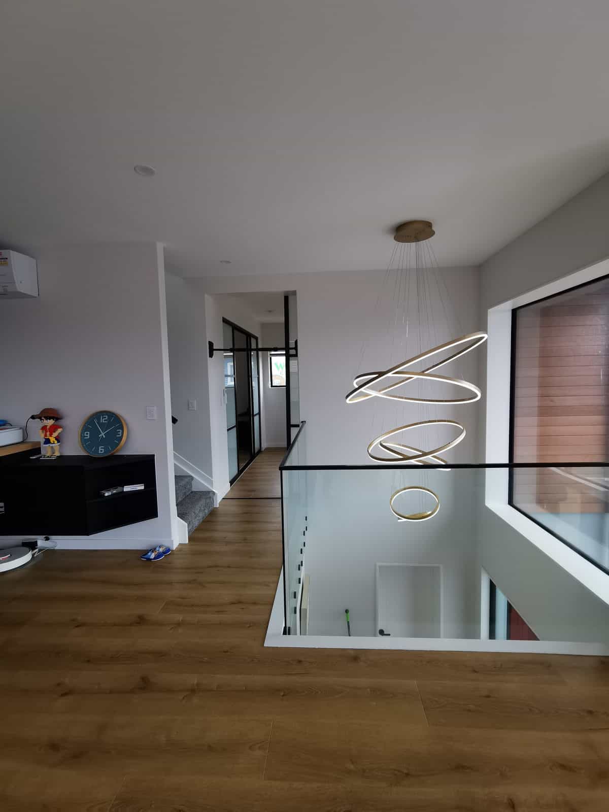 Landing looking across the void to the living area, Silverdale
